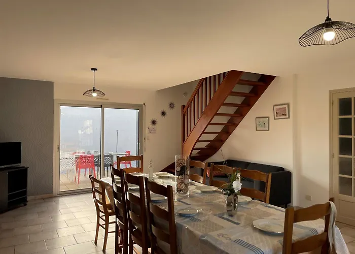 Maison Spacieuse A 350m De La Plage, 5 Chambres, Calme - Fr-1-323-489