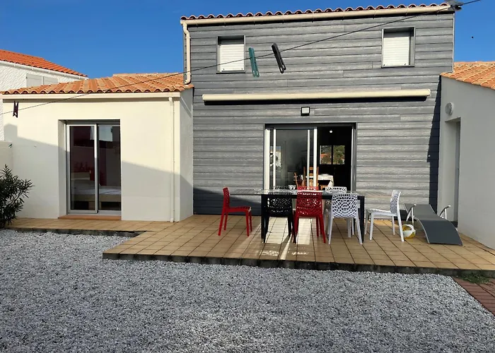 Maison Spacieuse A 350m De La Plage, 5 Chambres, Calme - Fr-1-323-489 * 생 힐레르 드 리에